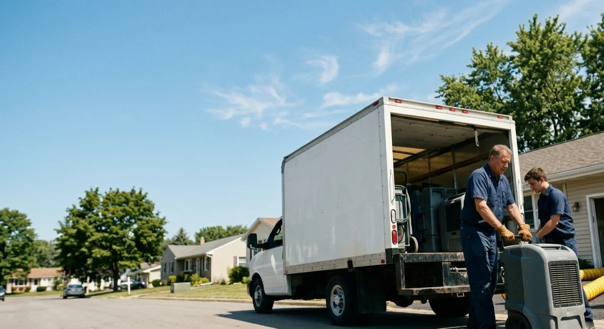Water Damage Cleanup in Stanchfield, MN near me